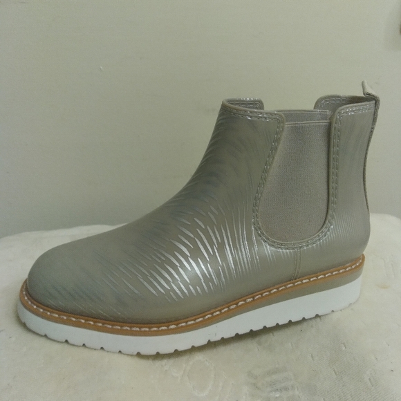 Cougar Jill Malek Rubber Gray Chelsea Rain Boots Size 7 Women's - Picture 7 of 16